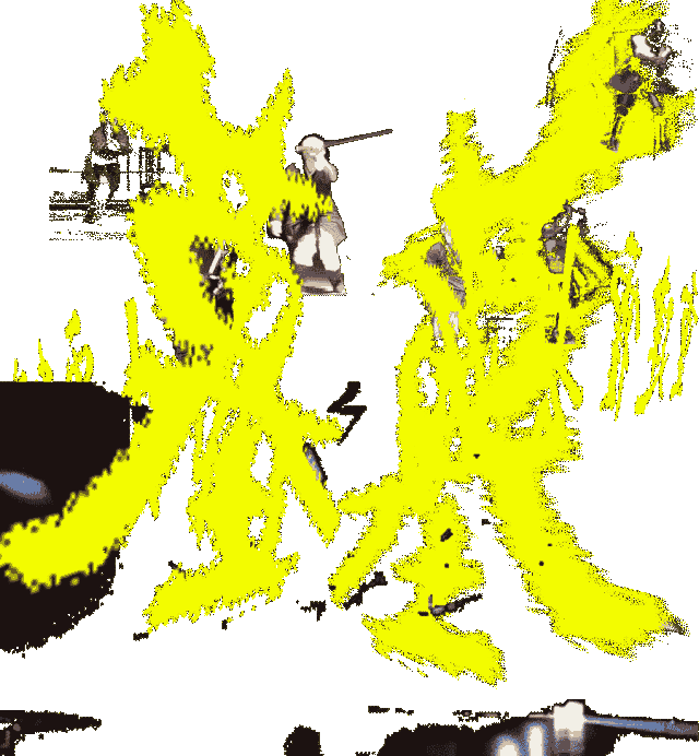 "Sentry under the mudlights." - GIF Theater